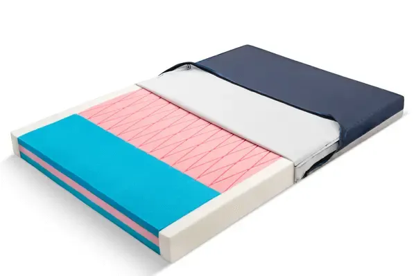 All State Medical Comfort Select Pressure Redistribution Bariatric Foam Mattress, No Raised Side Rails,42"x84"x6"