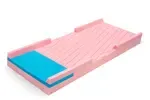 Comfort Select Pressure Redistribution Foam Mattress, With Raised Side Rails,36"x76"x6"